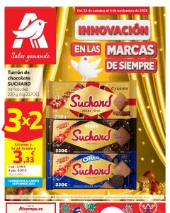 Portada del folleto Alcampo