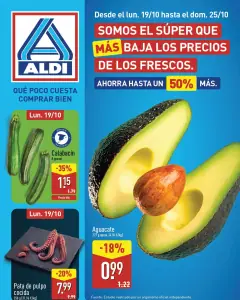 Portada del folleto Aldi